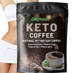 Best Selling Keto Instant Adult Belly Slim Coffee Sugar-Free Sweet Taste in Bag Packaging