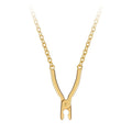 Original Design 18K Gold Plated Brass Jewelry Hiphop Party Pliers Pendant Chain Accessories Necklaces P223313