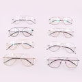 RDC014 Cheap Ready Stock Metal Glasses Frame Eyewear Mixed Two Bridge Optical Eyeglasses Frames