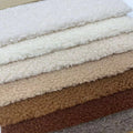 Hot Sale 100% Polyester Knitted Fleece Fabric Breathable Heavyweight for Winter Sofa Home Textile