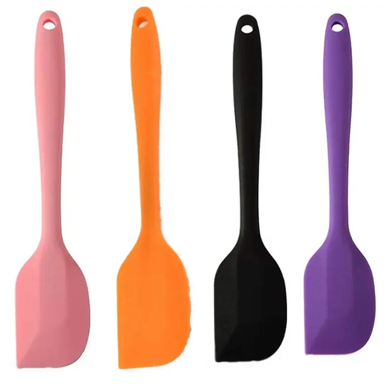 Heat Resistant Silicone Spatulas Baking & Pastry Tools for Cooking and Mixing Food Grade Silicone Spatula Set