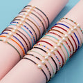 Go2boho Beaded Bracelet Boho Glass Beads Handmade Woven Adjustable Fashion Jewelry Bracelets for Women Hot Sale Freshwater Pearl