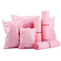 Custom Logo Compostable Poly Mailers Pink Self Sealed Shipping Bags for Clothes