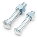 Rail Fastener DIN 5903 Grade 8.8 M16 X 110 Round Head and Oval Neck Fish Bolts Used for Railway