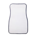 Custom Logo Branded Full Set Modern Non-slip Bottom Personalised Sublimation Printed Needle Punched Design Flat Car Floor Mats