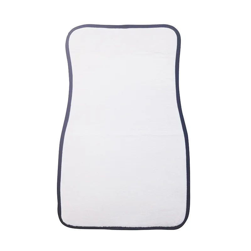 Custom Logo Branded Full Set Modern Non-slip Bottom Personalised Sublimation Printed Needle Punched Design Flat Car Floor Mats