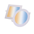 Benory 24V 2000 6000K CRI90+ TUYA WIFI Zigbee Ultra Thin SMD2835 Recessed Smart LED Flat Panel Light for Loxone Dali Knx Pwm Dmx