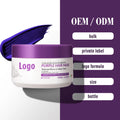 OEM ODM Wholesale Factory Price Private Label Removes No Yellow Collagen Keratin Treatment Purple Hair Mask