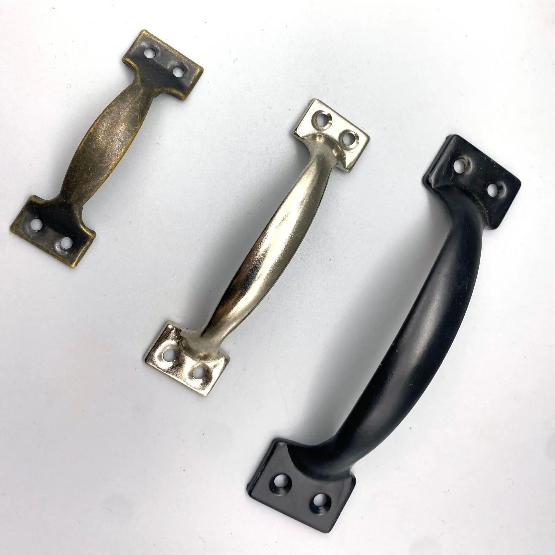 Old-fashioned MILV ML-05-0015 RTS Galvanized Stainless Steel 304 Copper Zinc Door Handle 1+1/4 for Water Tanks Buckets Carton