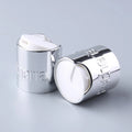 Custom Logo 20mm 24mm 28mm Pump Sprayer UV Aluminium-Plastic Disc Top Cap Non Spill Ribbed Closure for Bottles