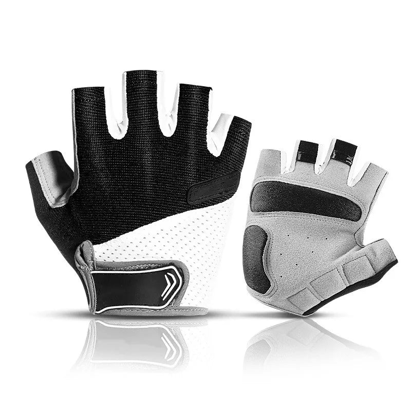 Bases Cycling Gloves Mountain Bike Gloves Racing Anti Slip Shock Absorbing Breathable Half Finger