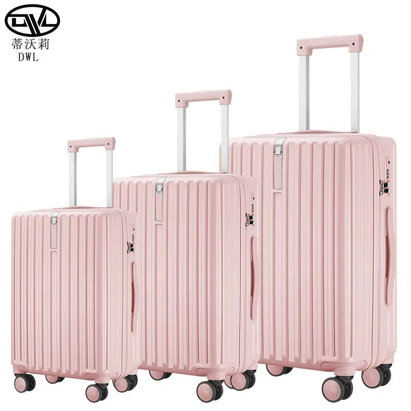 Customizable Logo New Luggage Multi-Size Hook Light Weight Eco-Friendly PC Material Durable Spinner Durable Zipper Frame