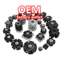 Custom Polished Spring Steel Threaded Star Nut M4-M12 for Mountain Road Bicycle Fork Furniture Mining Applications