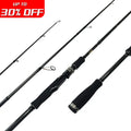 Newbility 7"6' Fishing Rod 4 Sections FUJI K Guide Spinning Fishing Rod