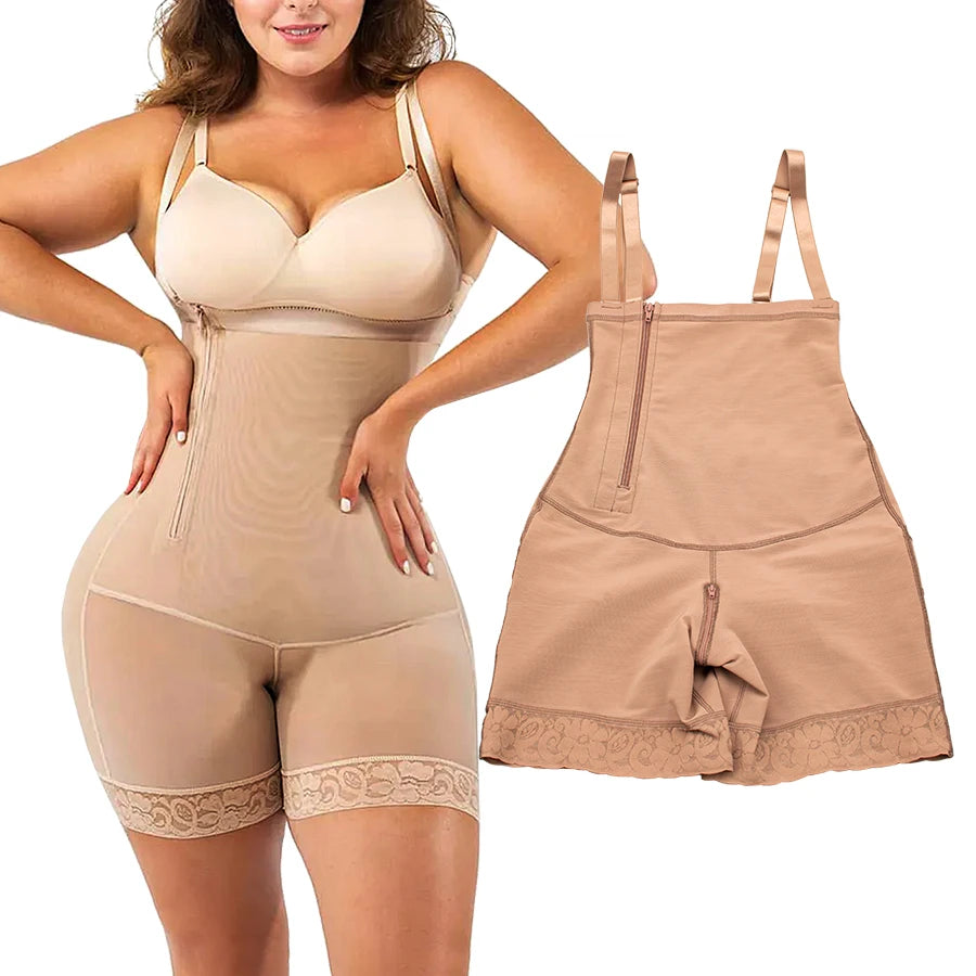 Colombian s Body Shapers High Waist Abdomen Control Panties Tummy Slimming Corset Buttock Lifter Girdles Underwear 1 Piece