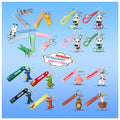 3D PVC Keychain New Arrival Cute Animals Dinosaur Cat Panda Phone Hold Keyring Custom Cartoon Key Chain Holiday Gifts Souvenir