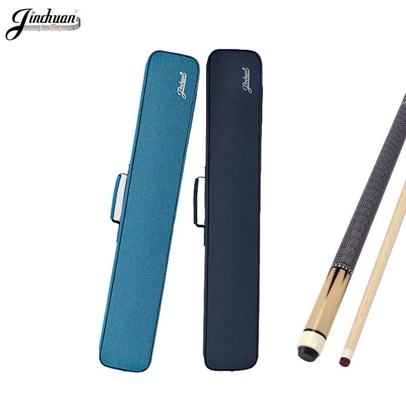 Custom logo Waterproof Billiards Cue Bag for 3 Butts 3 Shafts Snooker Cue Stick Rest Box Packaging with Crossbody Strap