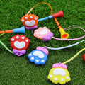 Golf Tee Peg Set Colorful Cat Paw Design with 83mm Rubber Top Tee Golf Accessories Funny Gifts for Girl and Women
