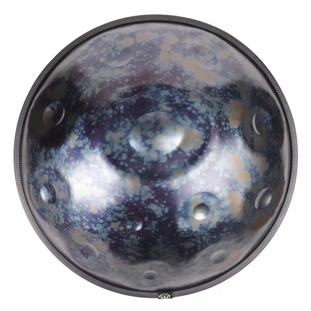 New DesignHandpan 12 Notes Hand Drum Musical Instrument in D Minor Kurd With Hand Pan Bag and Stand