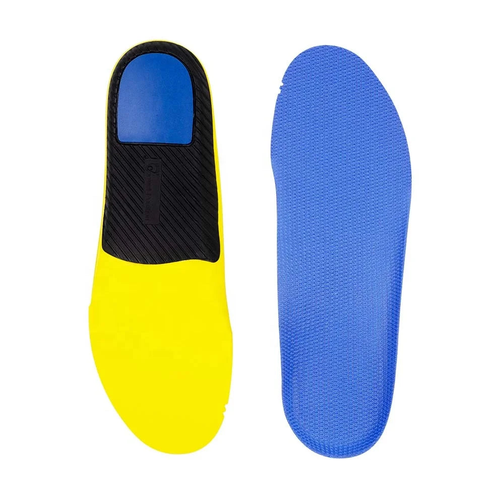 Full Length Comfortable Breathable Sports Running Shoe Inserts PU Foam Plantar Fasciitis Insoles Arch Support Insoles