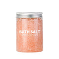 Private Label Custom Logo Natural Mineral Jojoba Oil & Vitamin E Bath Salt