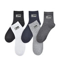 Custom Summer Casual Crew Socks for Men with Logo Breathable & Quick Dry Cotton Socks
