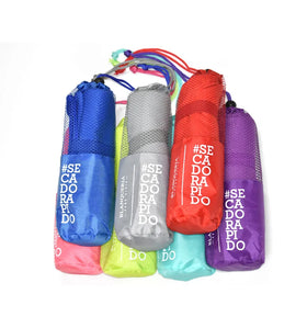 Microfiber Outdoor Travel Towel Quick Dry Eco-Friendly Suede Sports Towel with Custom Logo for Beach Use