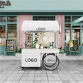 Wedding Metal Sweet Candy Display Cart Vending Trolley Cart Dessert Candy Cart for Party Decoration