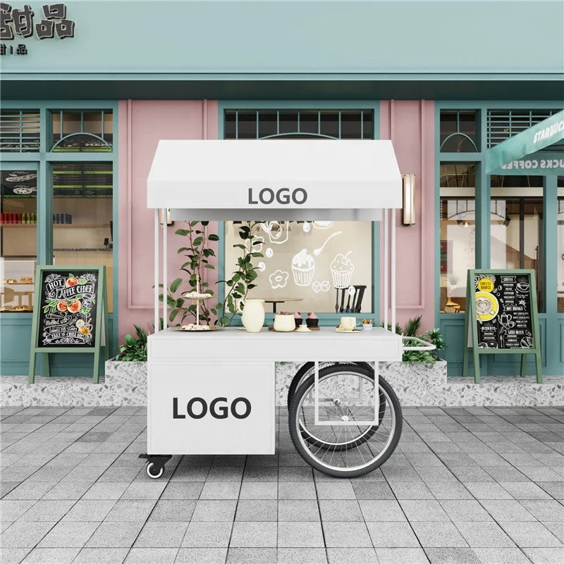 Wedding Metal Sweet Candy Display Cart Vending Trolley Cart Dessert Candy Cart for Party Decoration