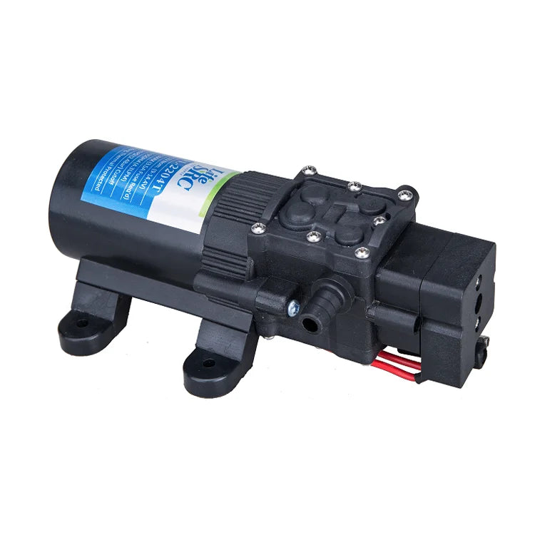 LifeSRC 12V & 24V DC Fresh Water Pump RV Diaphragm Pump 4.3 L/Min 1.1 GPM 80 PSI Self Priming Sprayer Pump Wi