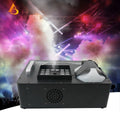 AICPOSE LF005-G 1200W/1500W RGB 24 LED Vertical Spray Fog Machine Electric Remote Control 7CH DMX AC110/220V Stage Light Wedding