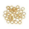 Open Ring Wholesale 14K Real Gold White Gold Open Jump Ring High Quality Accessory DIY Necklace for Jewelry Making