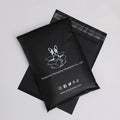 8x12Inches Black Custom Logo Printed Poly Mailers Plastic Cloth Shoes Shipping Mailing Bags Poly Mailer Courier Bag