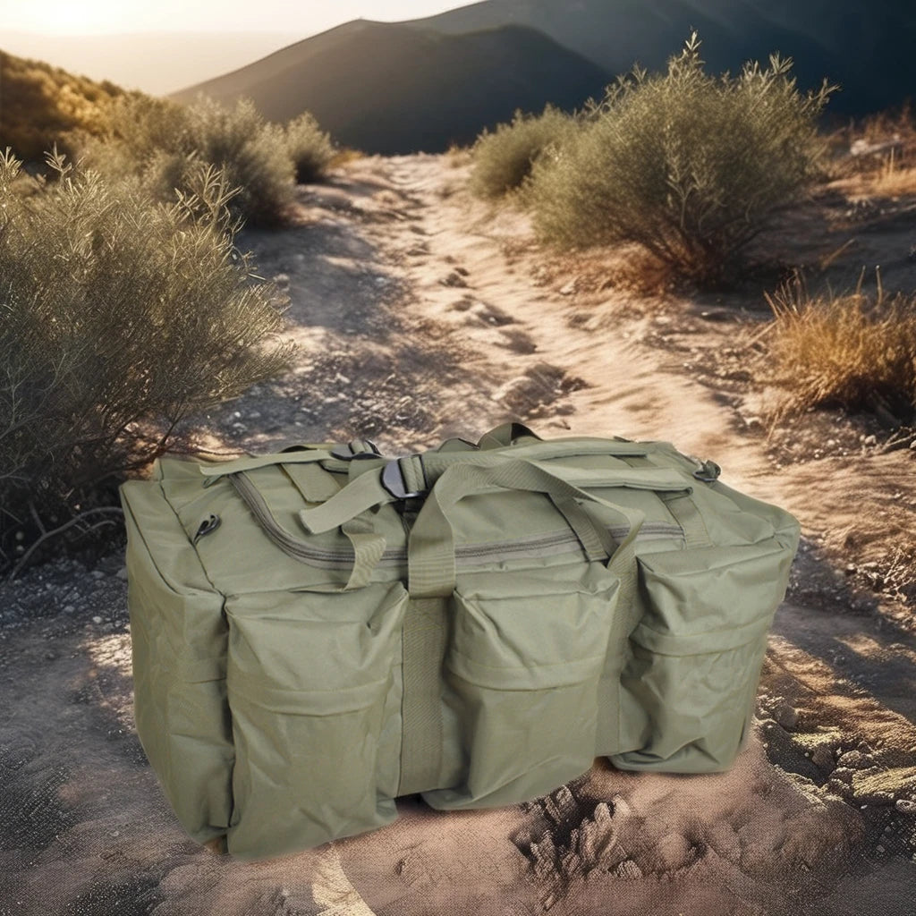 Unisex Outdoor Tactical Backpack Camouflage Waterproof Design for Camping Hiking Sport Travel Climbing Adventures Polyester