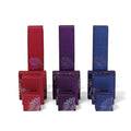 Top Quality Custom Cardboard Necklace Bracelet Jewel Set Packing Boxes With Red Lotus GildingLogo