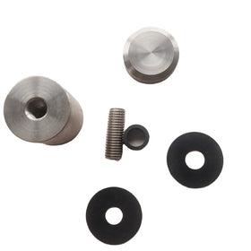 Factory Directly Solid Point Fixing Marine Grade Stainless Steel Glass Standoffs 38x40 Modern Design for Glass Staircase