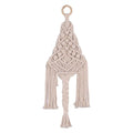 Christmas Bedroom Home Tree Decoration Handmade Knitted Tapestry Macrame Wall Hanging Boho
