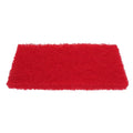 25*12*2.5CM Red Rectangular Multi-Purpose Nylon Scouring Pads for Cleaning Bathrooms Kitchens Make Surfaces Cleaning Shiny