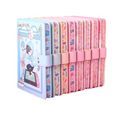 Magnetic Cartoon Note Book Diary Journal School Office Stationery Girl Hardcover Notebook