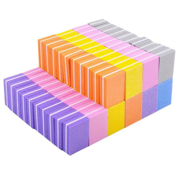 EYL Factory Wholesale Mini square Block  Nail Buffer Custom Nail File 100/180