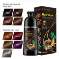 Speedy Hair Color Shampoo Cover Gray White Hair Organic Hair Dye Shampoo of Black