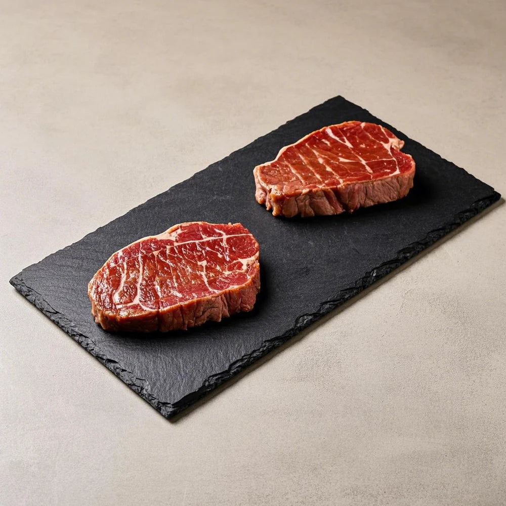 Custom Black Rectangle Bulk Slate Steak 40x20cm Pizza Cheese Cake Serving Plates Elegant Dinner Plates for Hotels Restaurants