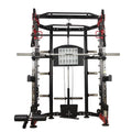 ShengQi CE Certified Black&Red Home Gym Set Multifunctional Smith Machine Squat Bench Bench Press 50x100mm Tube for