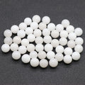 DIY New Natural about 12mm White Jade Round Beads for Necklace Accessories