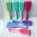 Nylon Hair Clear Brush Head Scalp Massage Comb Compact with Cushion Feature