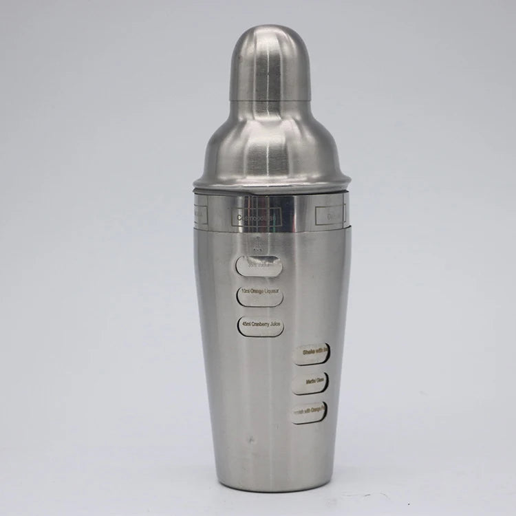 Bar Accessories Metal Leak Proof Martini Shaker Stainless Steel Cocktail Shaker for Drink Shaker