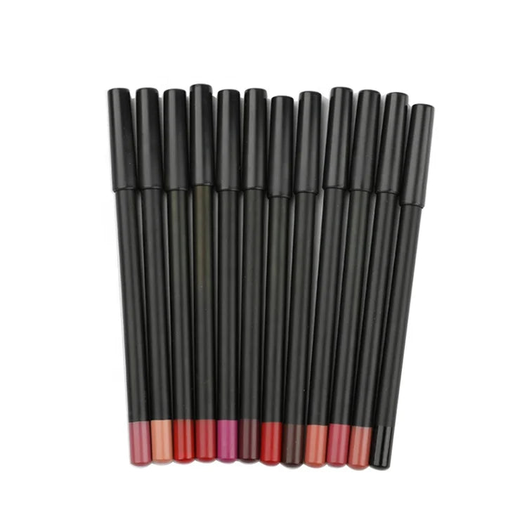 OEM/ODM Mineral Pencil Lip Liner Custom Logo Matte Vegan Waterproof Makeup with Low MOQ