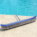 Swimming Pool Cleaning Brush Manually Clean 18 "/45cm Aluminum Back Wire Brush Pool Brush
