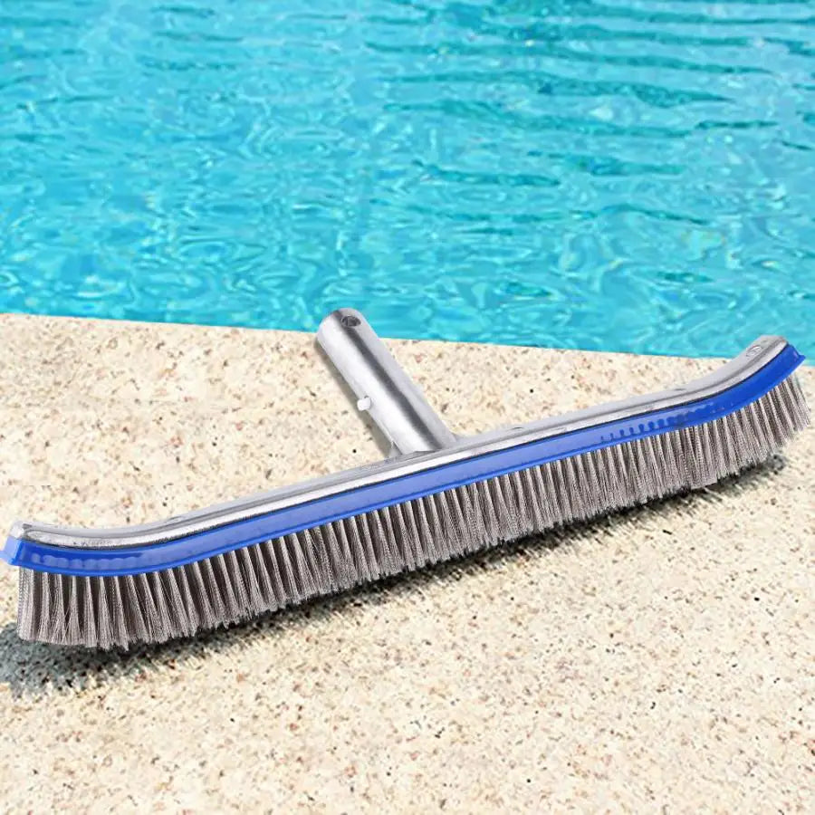 Swimming Pool Cleaning Brush Manually Clean 18 "/45cm Aluminum Back Wire Brush Pool Brush