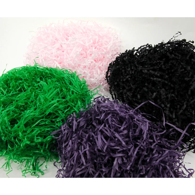 Custom Gifts Packaging Corrugated Paper Box Shredded Squid Packaging Colorful Shredded Paper